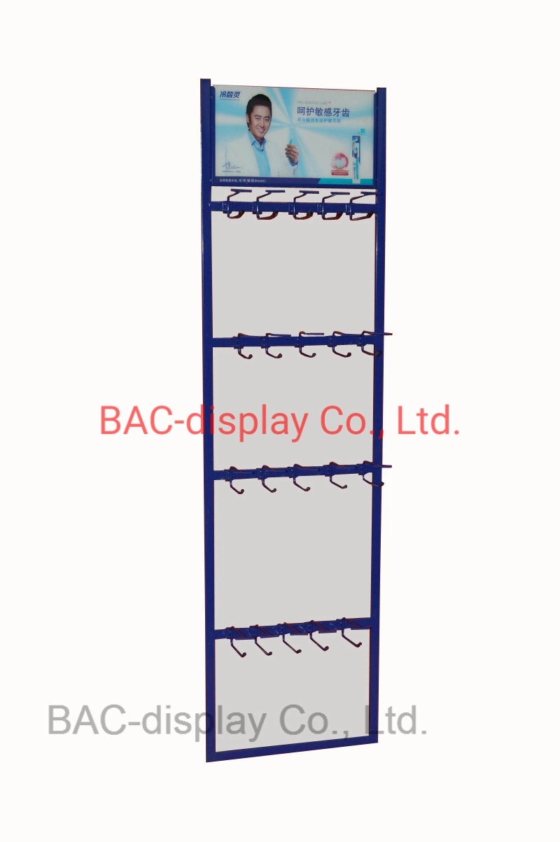 Metal Wall Hanging Cosmetics/Skin Care Products Display Rack