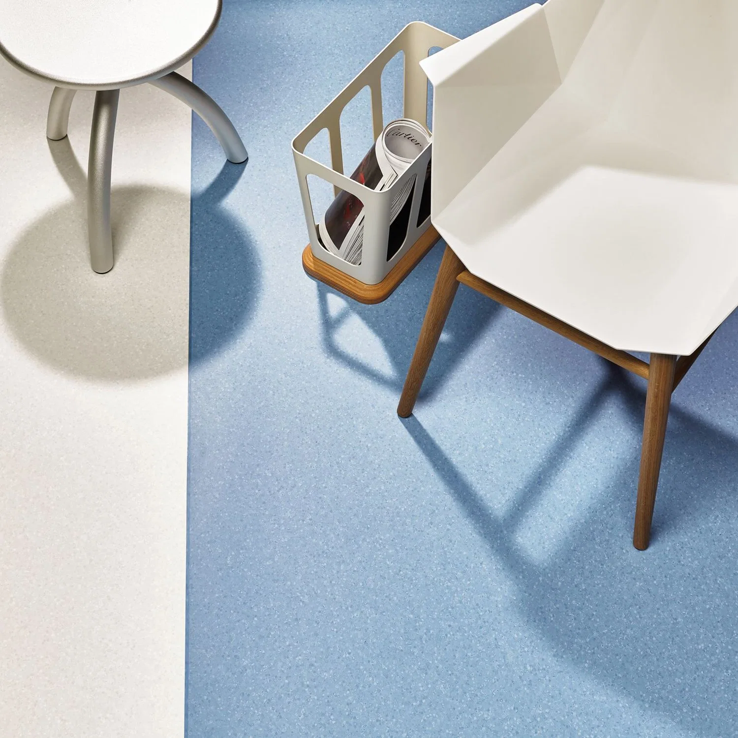 2mm Waterproof Anti-Bacteria Vinyl Homogeneous Flooring Plank for Hospital