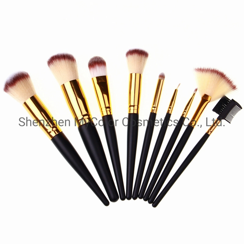 7PCS Cosmetics Makeup Brush Set Eco Friendly Powder Blush Angled Brushes