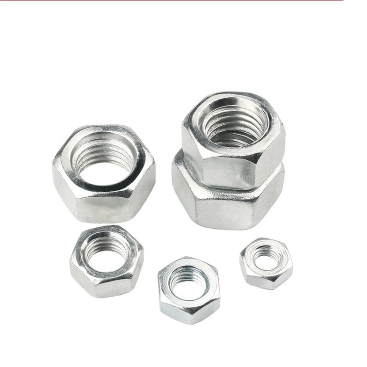 Hex Nut Custom-Made Grade A2-70 A4-70 Stainless Steel Nut