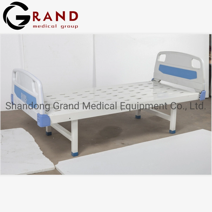 ABS Hanging Headboards, Cold-Rolled Steel Frame Common Used Cheapest Medical Plat Patient Nursing Bed