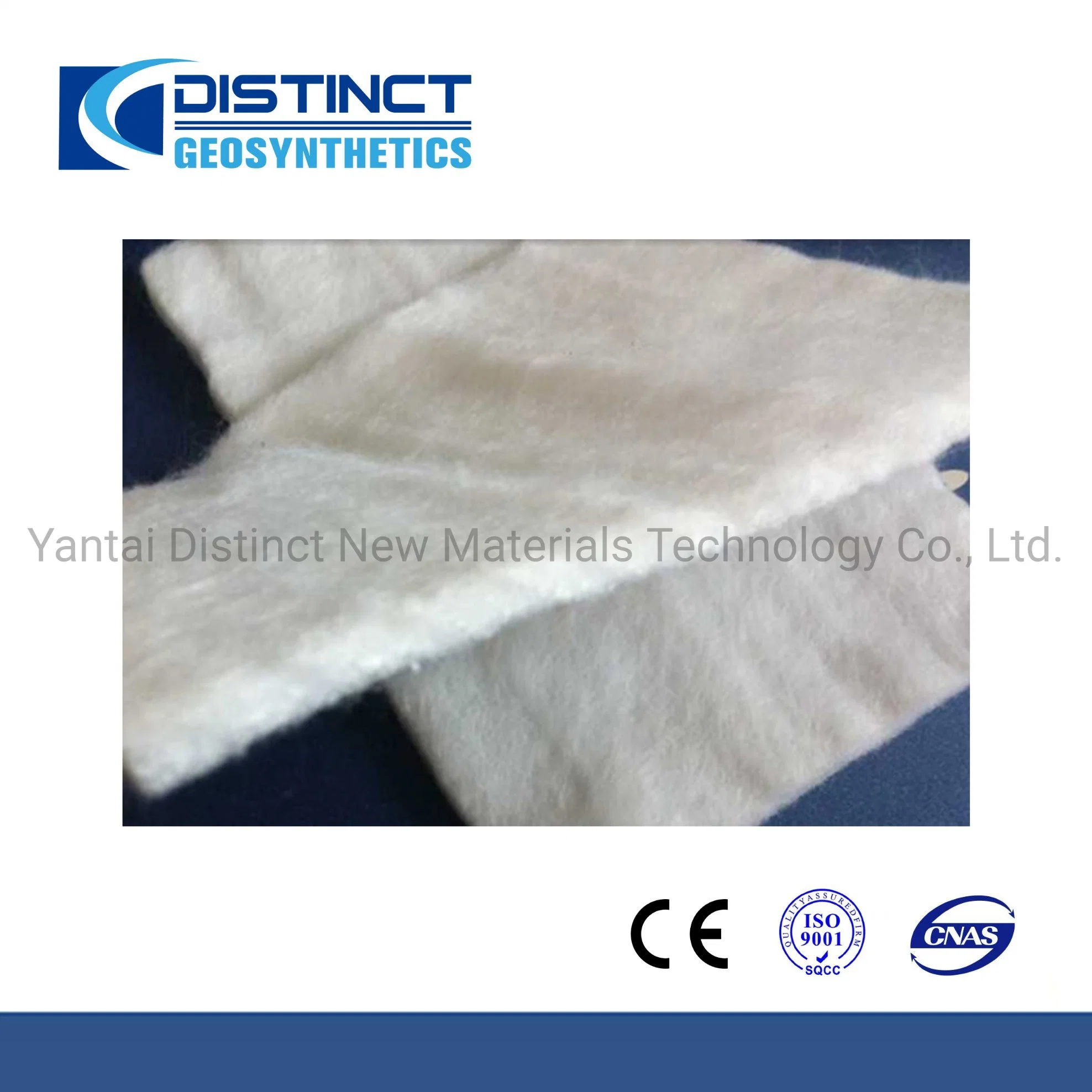 Pet Filament Nonwoven Geotextile for Road Higway Railway