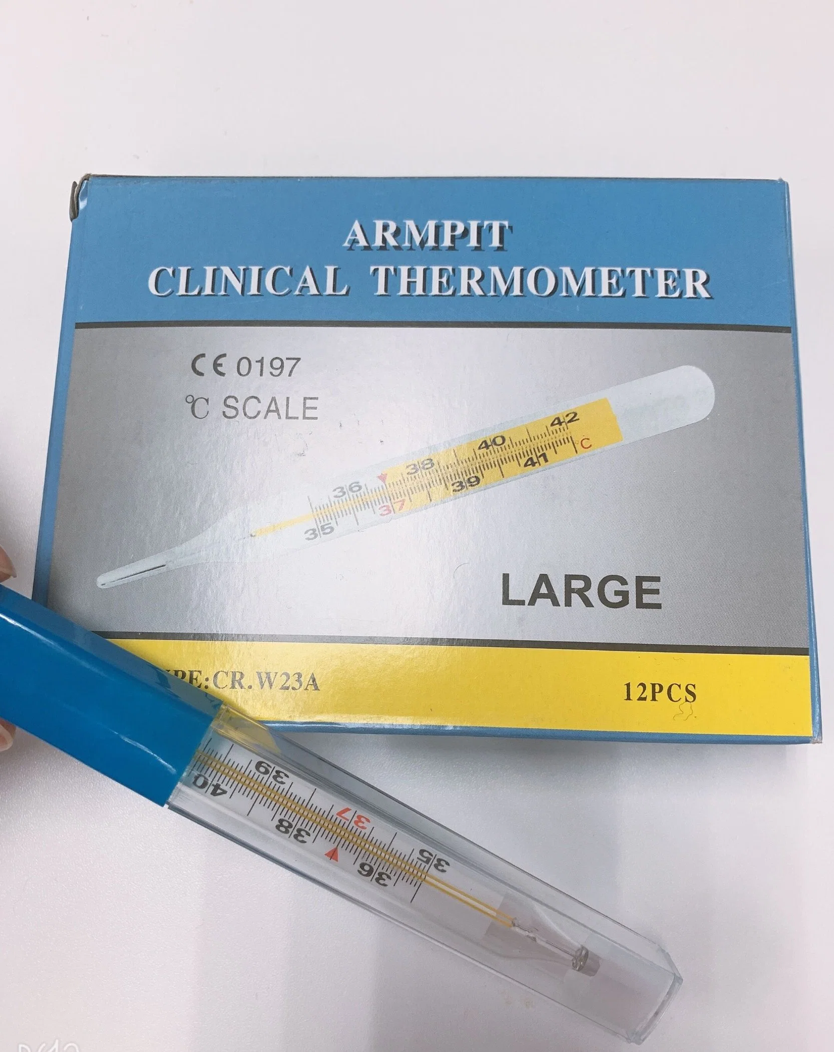 Professional Production High Quality Oral Mercury Clinical Glass Thermometer