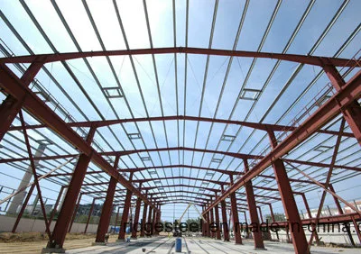 Low Cost Galvanized Prefab Steel Frame Warehouse Structure Storage Canopy C1