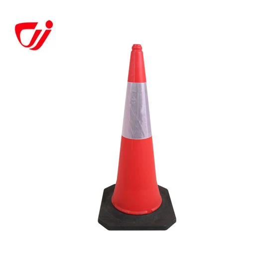 Jiachen Durable Popularand Outstanding Soid Road Safety 100mm Traffic Cone