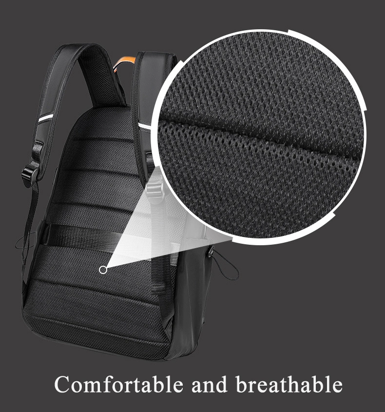 Popular Large Capacity Fashion Waterproof Casual Leisure Laptop Business Travel School Bag