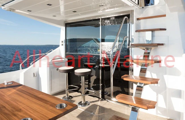 Allheart 14m Luxury Yacht with Beautiful Interior Fly Bridge for Sale