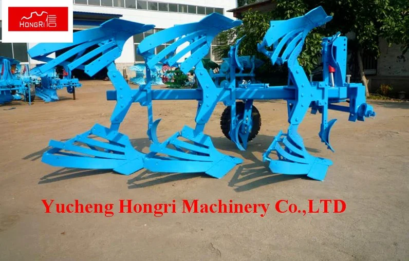 Hongri Agricultural Machinery Tractor Mounted Hydraulic Turnover Furrow Plough