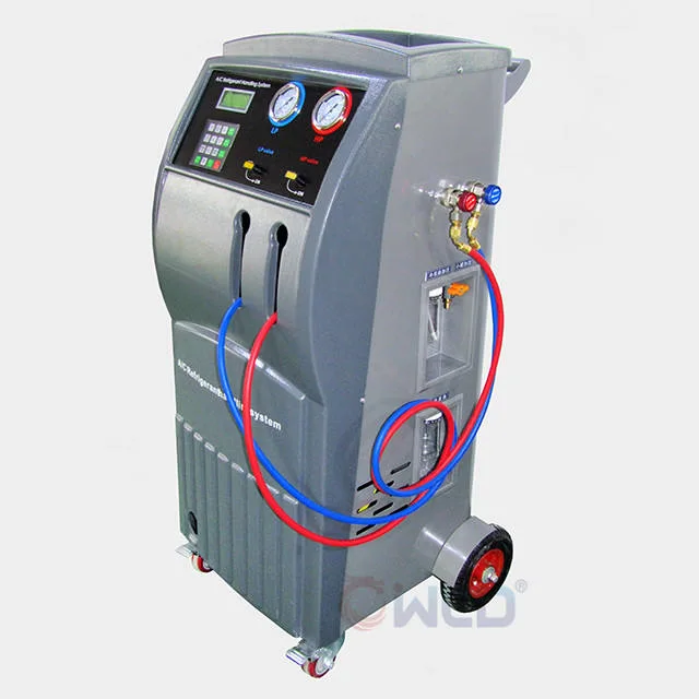 Wld Semi-Automatic AC Refrigerant Recovery and Charging Machine/Air Conditioning System Cleaning /Car Recovery Recycling /AC Refrigerant Handling System