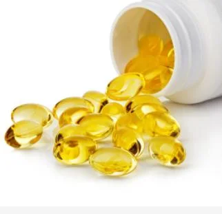 OEM Enteric Coated 50/25 Fish Oil Omega 3 Fatty Acid Regulate Blood Lipid Capsule