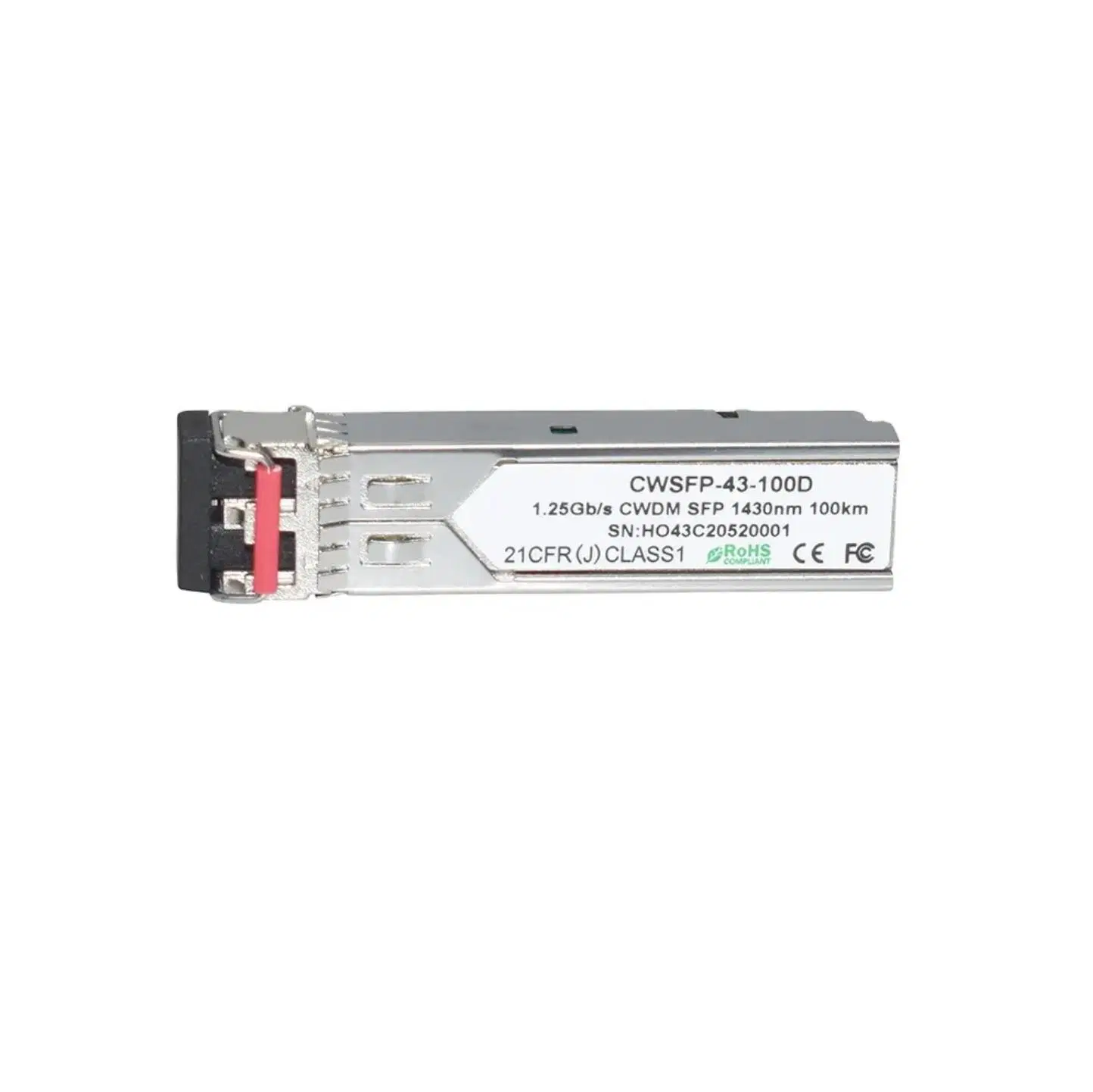 1.25g SFP Transceiver 1.25g 1430nm SMF 10km Hilink Brand 100km CWDM SFP 10g Module