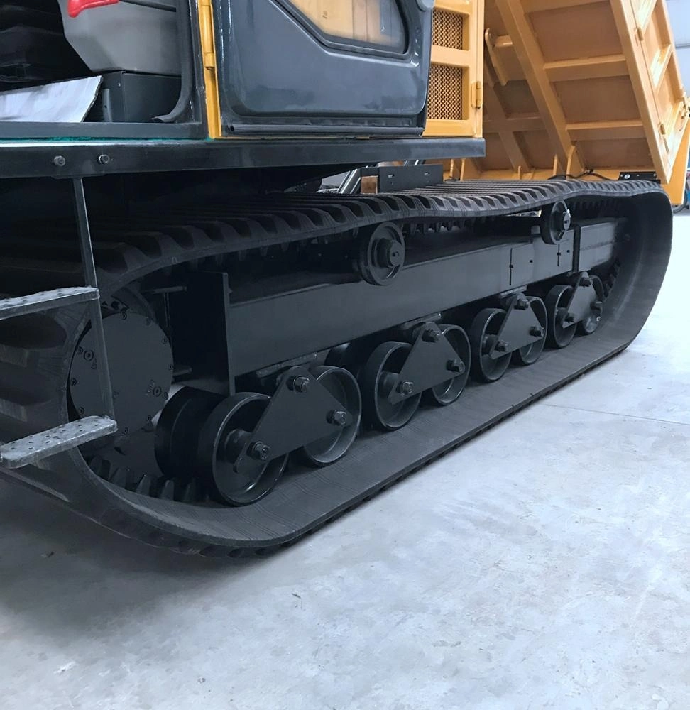 6-20ton Morooka Tracked Crawler Dump Truck with Rubber and Steel Track