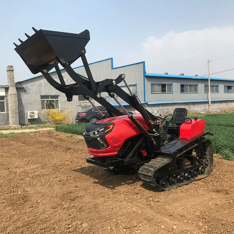 Sprayers Agricultural Mini Crawler Tractor