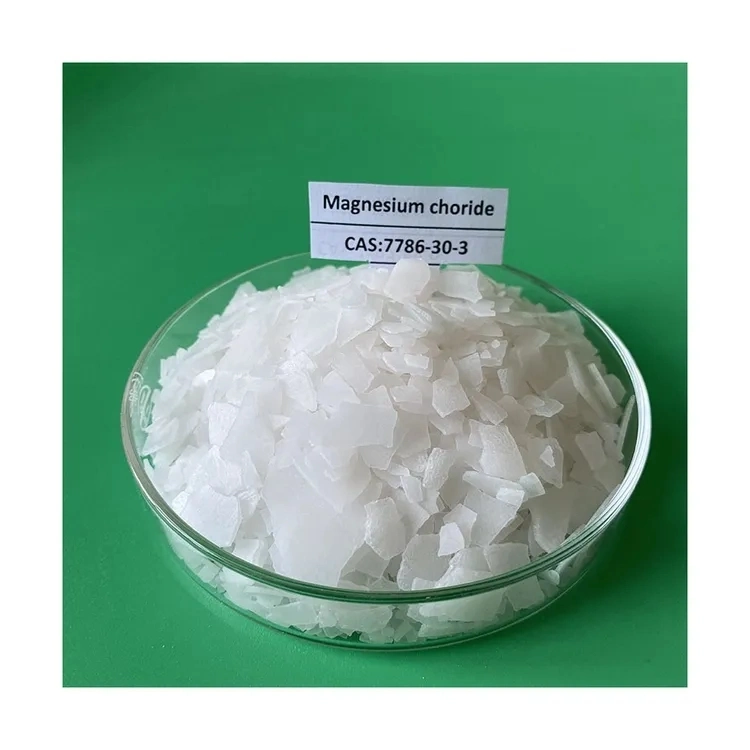 Factory Magnesium Chloride with Feed/Food/Industial Grade in Building Materials Snow Melting