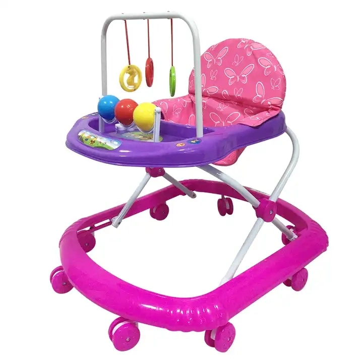 Factory Baby Walker 3 en 1 Cartoon Musical Walking Chair Música de Juguetes niños Niño niña Walker