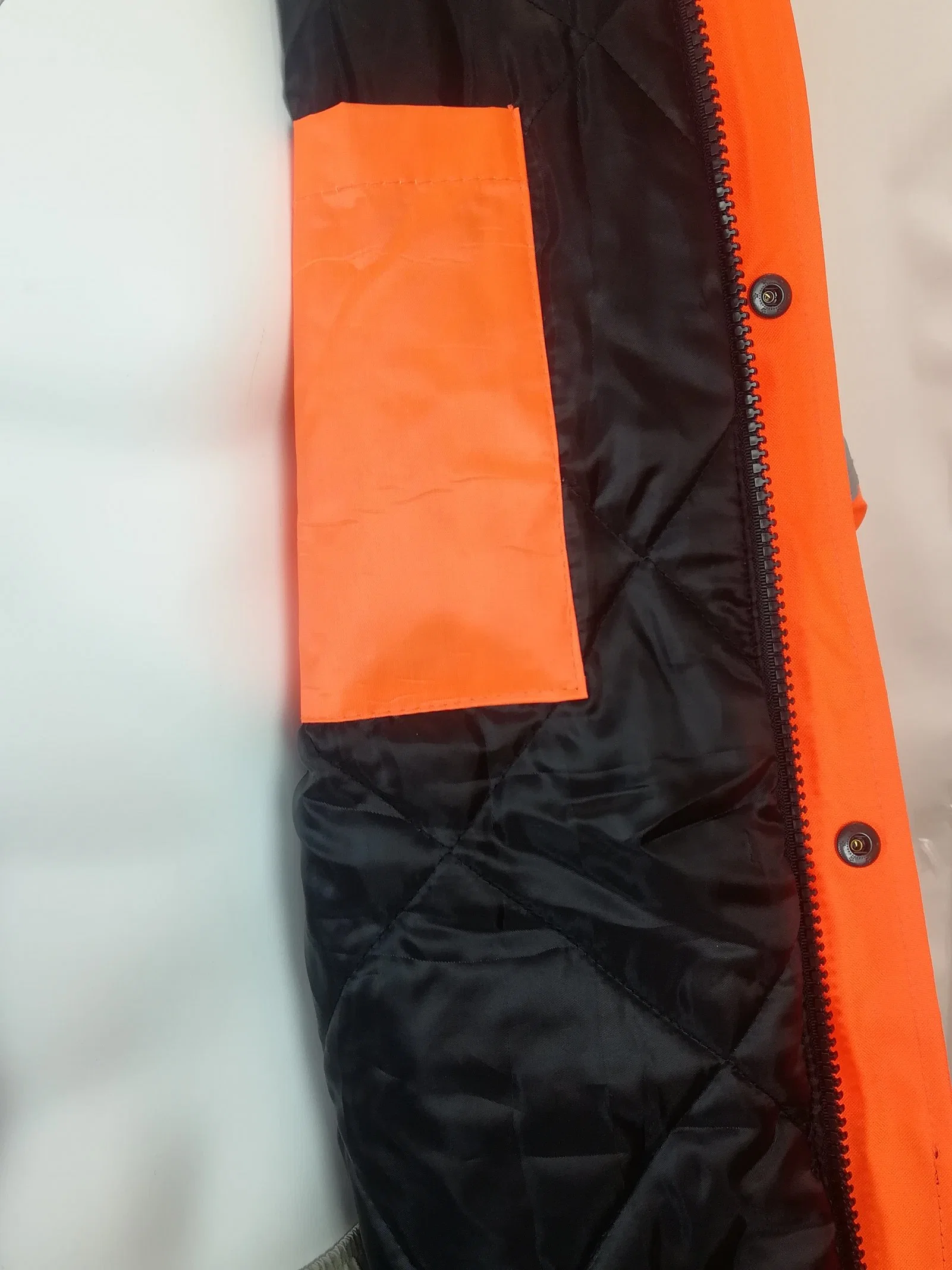 En20471 High Visibility Reflective Padding Keep Warm Safety Workwear