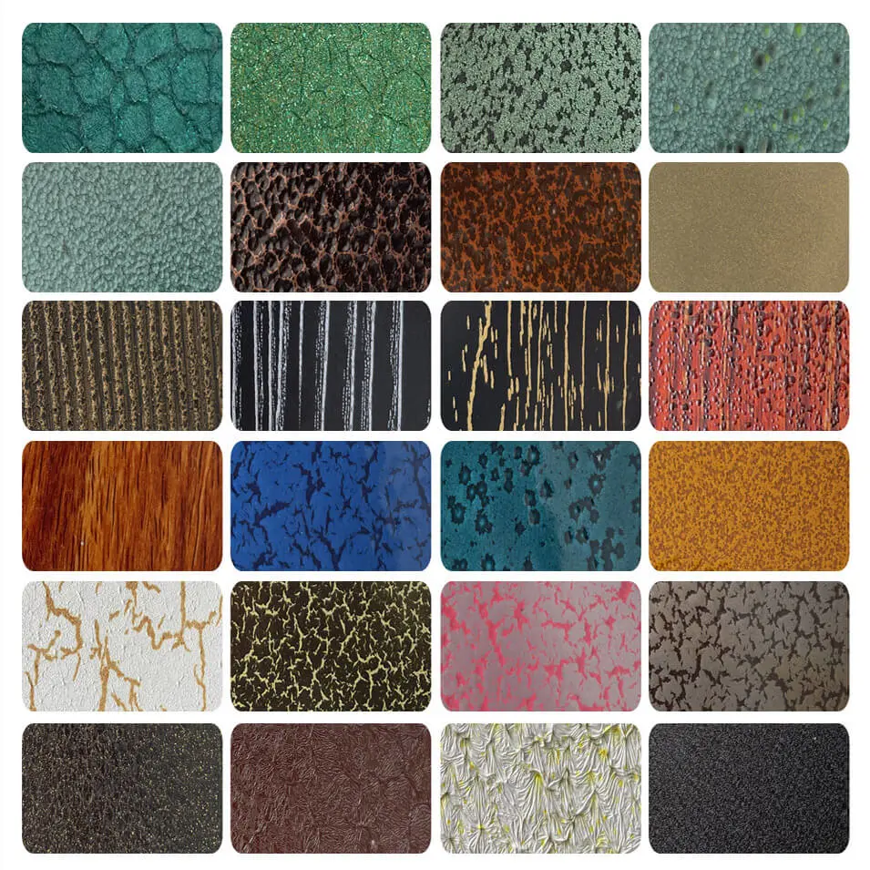 Electrostatic Texture Epoxy Polyester Powder Coating Ral Color