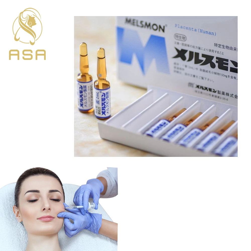 Melsmon Human Placenta Japan Anti-Aging Formula 50 Tubes X 2ml Japan Keep Skin Moist