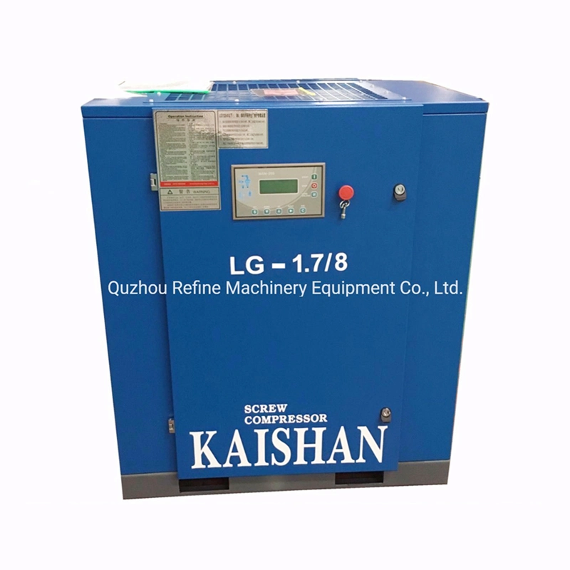 LG-1.7/8 Kaishan 11KW 8bar Screw Air Compressor