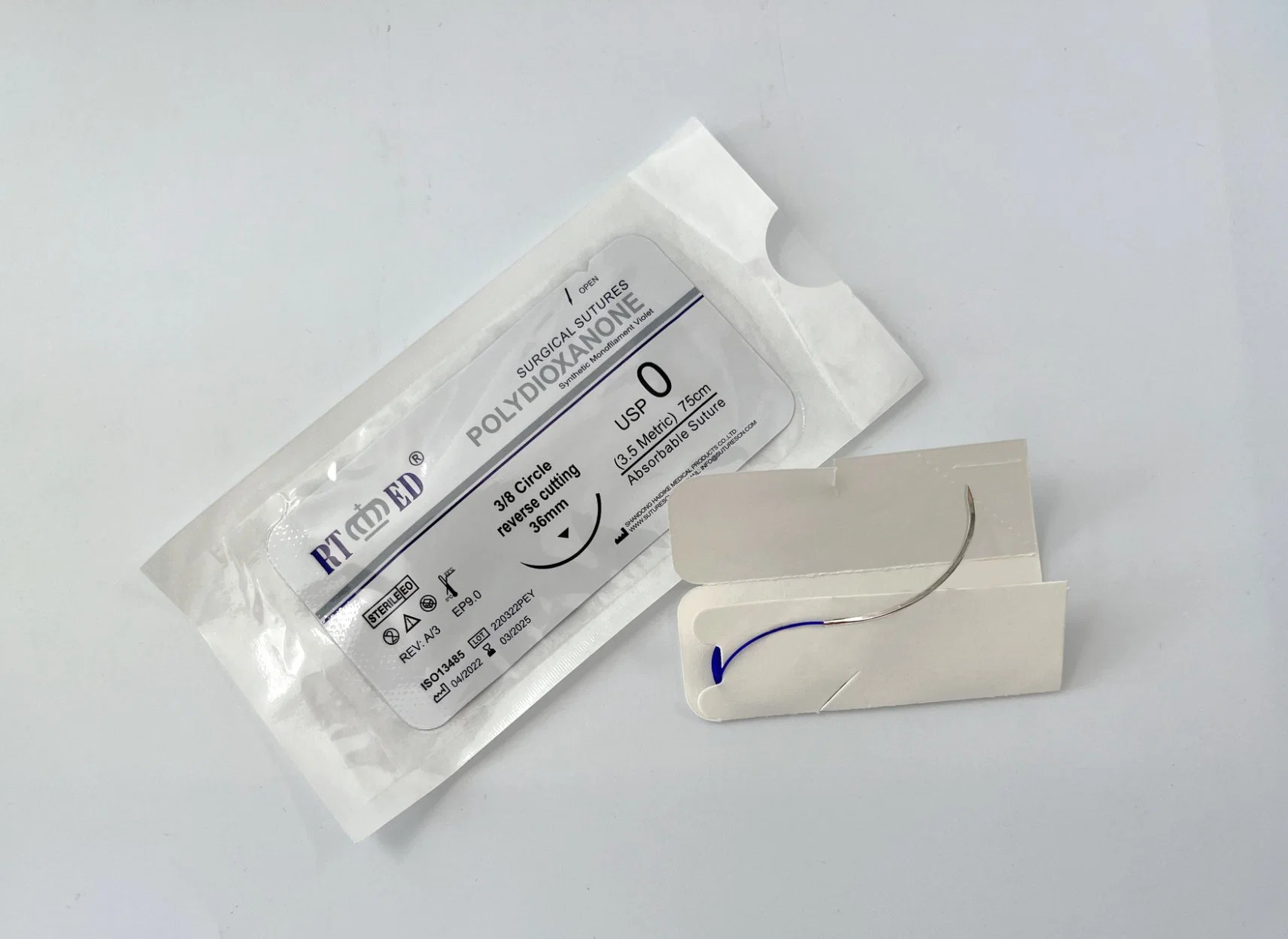 Absorbable Medical Pdo Surgical Suture for Adults and Children with CE/ISO