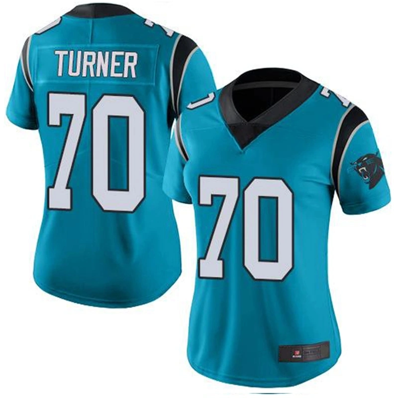 OEM Ryan Kalil Trai Turner Panthers Limited Polyester Football Jerseys