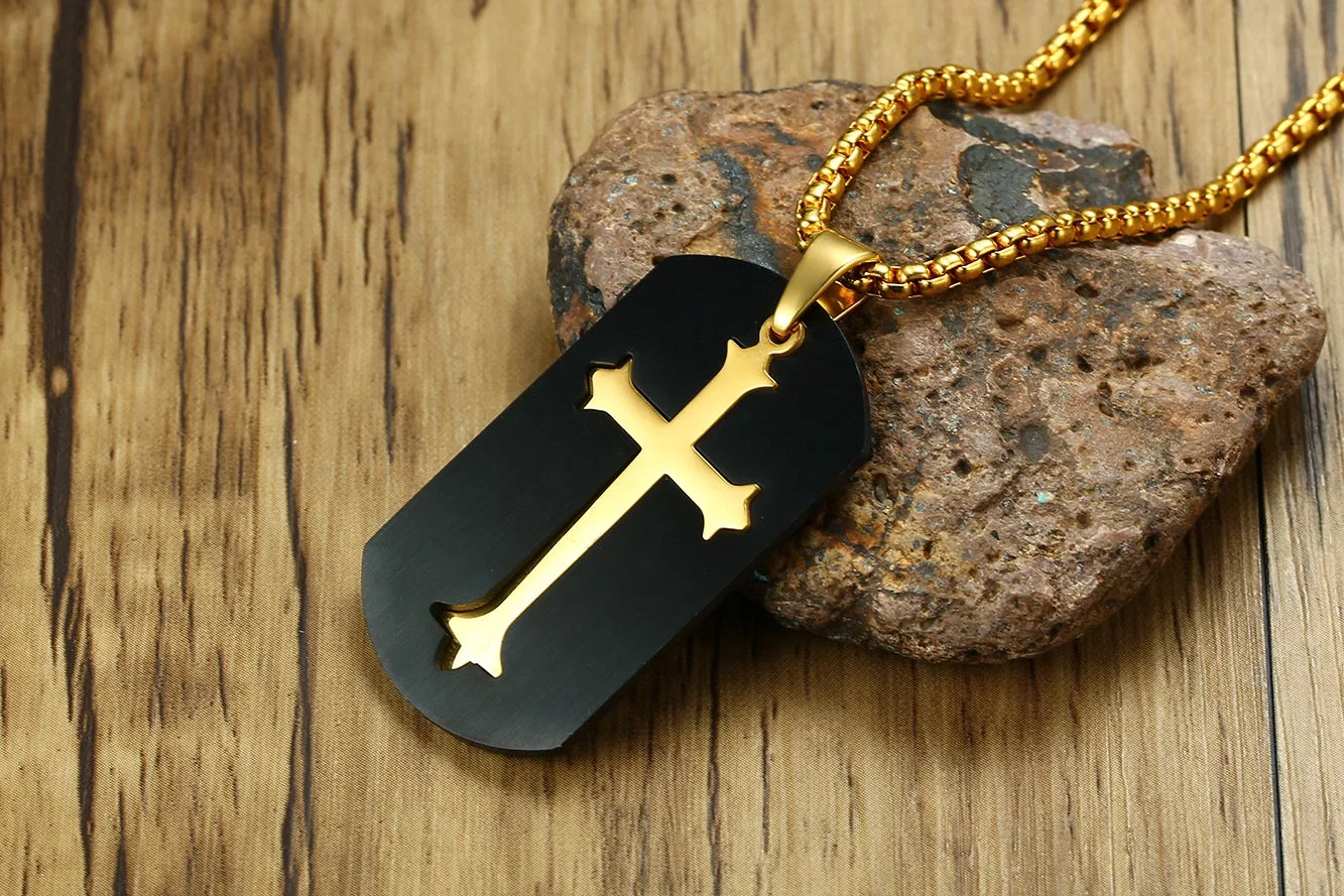 45mm Stainless Steel Cross Pendant Mixed Fashion Men's Accessories European and American Style Jewelry