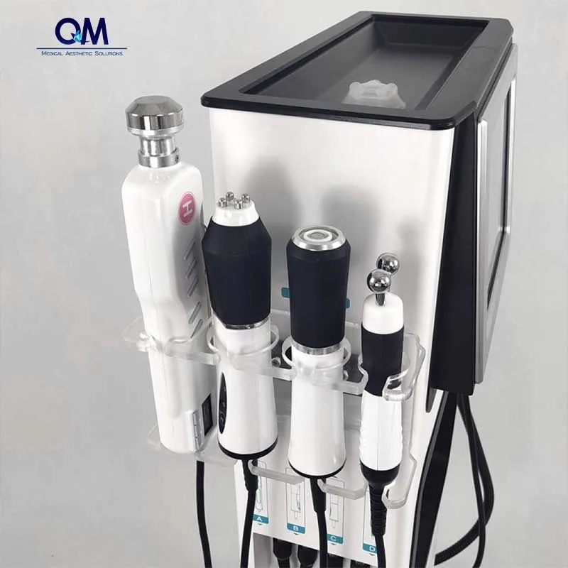 High quality/High cost performance 7 in 1 Facial Dermabrasion Scrubber Skin Tightening Hydroponic Machine