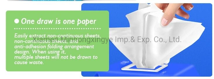 Individual Packaging with Spunlace Nonwoven Fabric for Wet Wipes