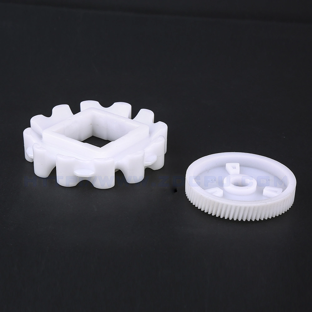 Customized Design High Precision UHMWPE Plastic Helical Gears Manufactures