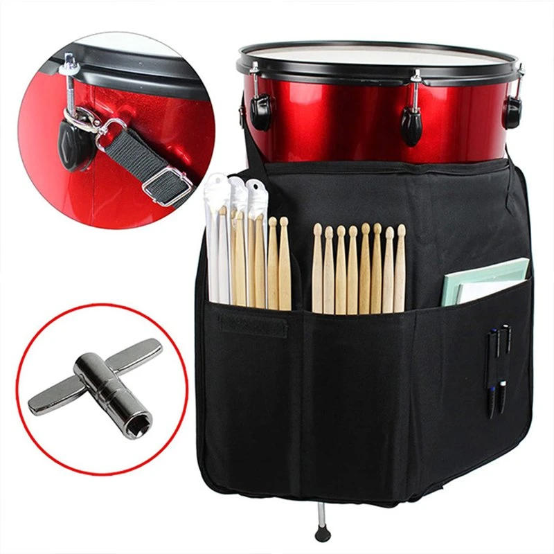 Percussion Drumstick Mallet Carrying Bag Wood Drum Stick Holder Bags