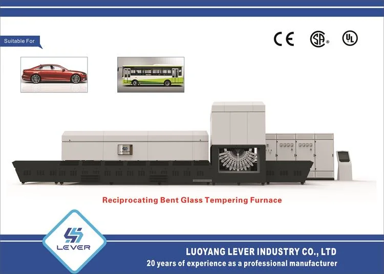 Automotive doble curvatura horno de revenido de vidrio Vidrio posterior