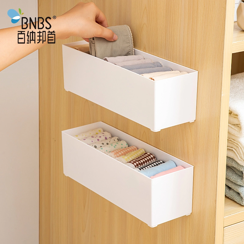 Wholesale/Supplier Underwear Plastic Storage Box Hanging Compartment Container Socks Organizer