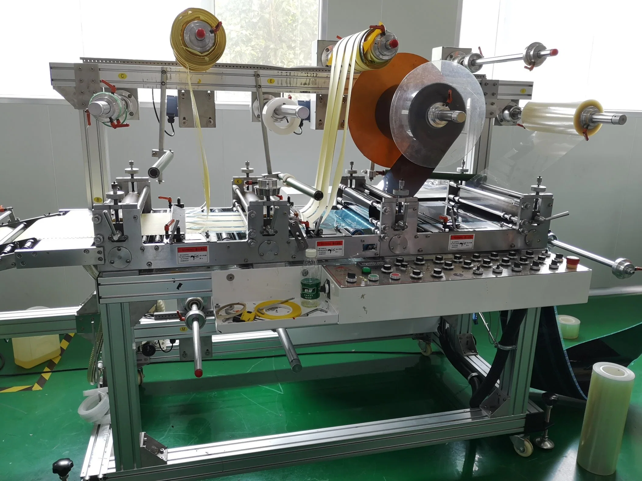 Automatic Three Groups Tape Film 420 Multilayer Laminating Machine