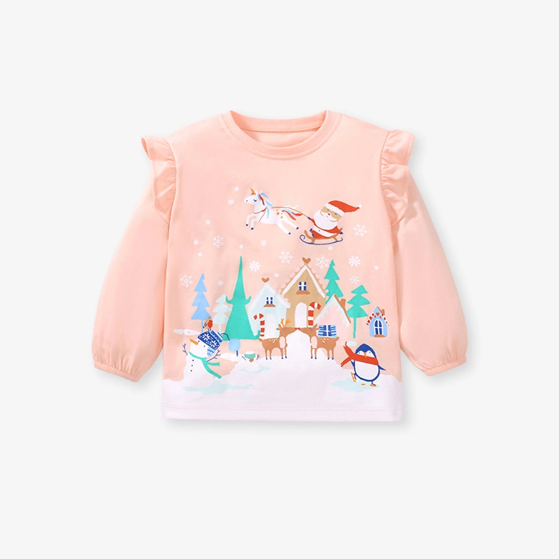 Children Clothes Toddler Tee Shirt Soft Cotton Girl Fashion Tops Christmas Boutique T-Shirts