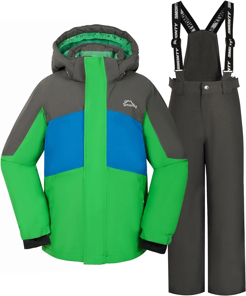 OEM Moda cortaviento 20000mm impermeable aislado con capucha dos piezas de pantalones Y Jacket Sports Snowboard Invierno nieve traje skisuit