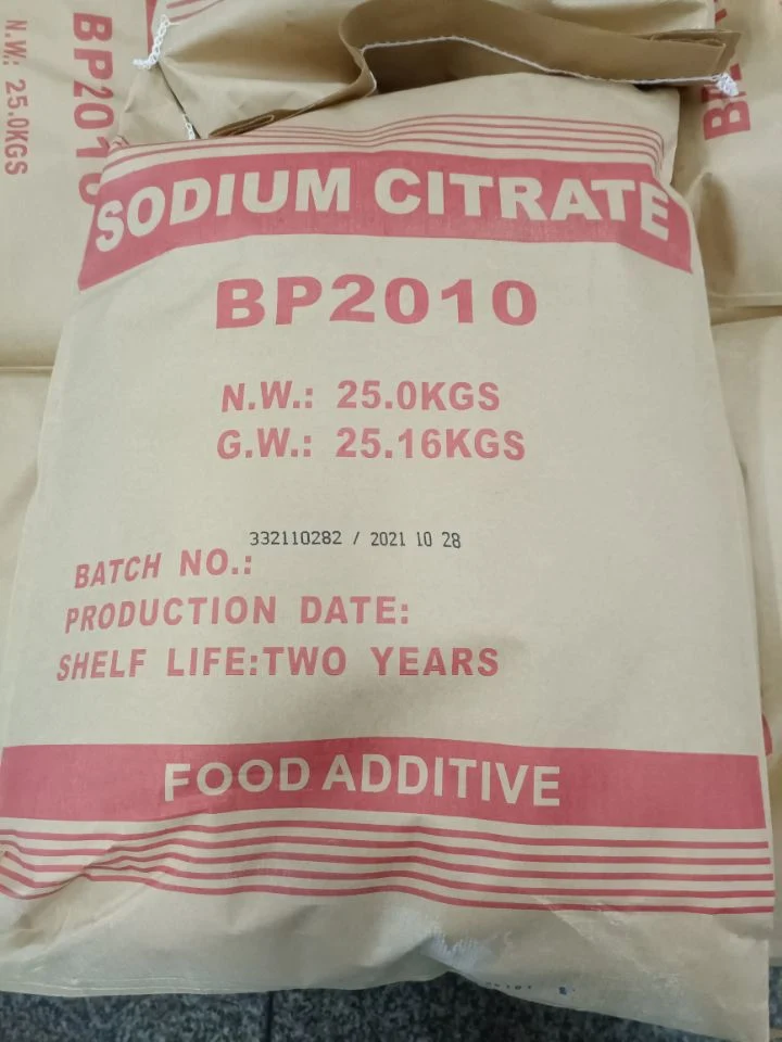 Food Ingredient E331CAS 6132-04-3 Dihydrate Sodium Citrate