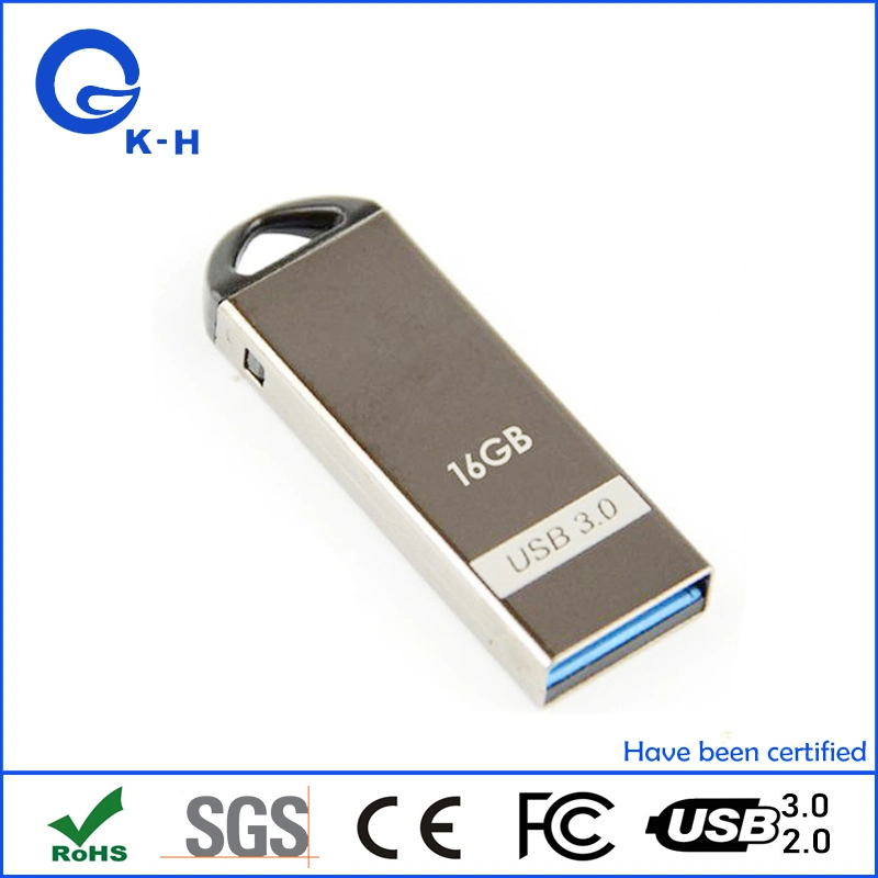 La memoria Flash Mini Metal más popular 8GB 16GB USB Key 4GB