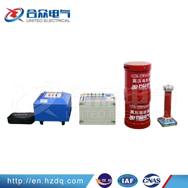 44kVA 44kv Variable Frequency Tandem Resonance Withstand Voltage Cable Insulation Testing System