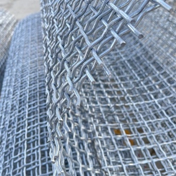 The Best Price Crimped Wire Mesh/The Position of The Two Waves Opposite to Each Other to Guarantee The Uniform of The Opening