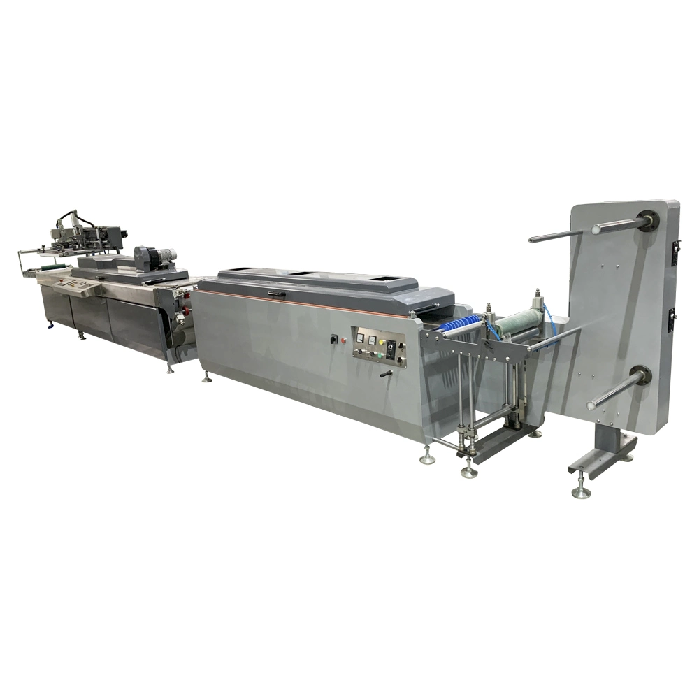 Fita elástica para fita de fita JD-3003 impressão de serigrafia, 3 cores Equipamento de máquina de impressão de ecrã de seda para fita acetinada, fita de pescoço, atacadores, algodão e etiqueta de cuidados de roupa