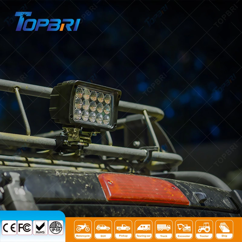 45W Offroad carretilla cabeza LED automático de luces de conducción de trabajo