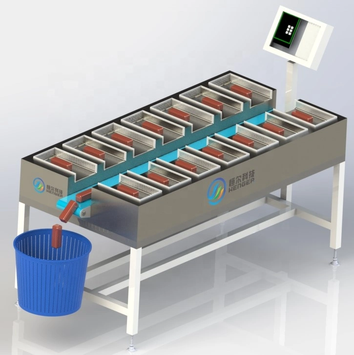 16 Heads Target Weighing Batcher for Onion/Pepper/Potato