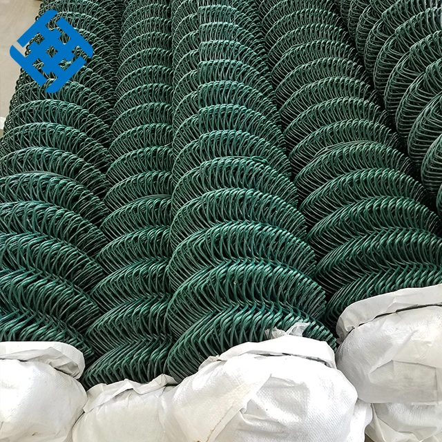 Diamond PVC Coated Wire Chain Link Fence for Garden Fence Factory Wholesale/Supplier