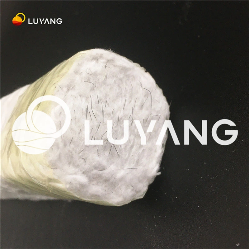 1260 Luyangwool Ceramic Fiber Textile/ Square Rope Ss Furnace Klin Back-Linning Fireproof Insulation/Refractory Materials AES/Kaowool/Dura/Fibrefrax 500kg/M3