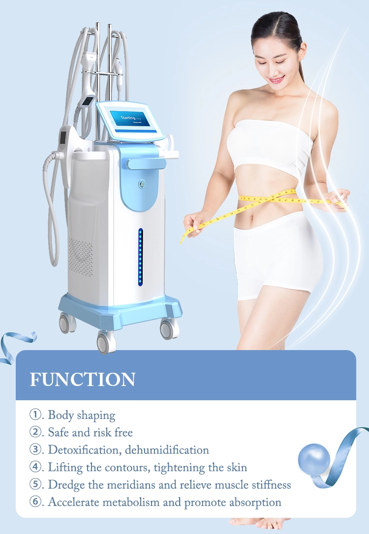 Vacuum Body Shaping System for Salon Use with 5MHz RF Velaslim Body and Face Slimming Machine