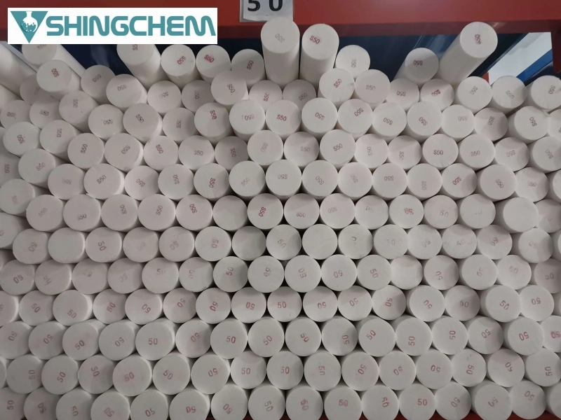 Seontec PTFE Rod Manufacturer Supply Round Bar Customized Size PTFE Bar Rod 1m White Color Pure PTFE Rod