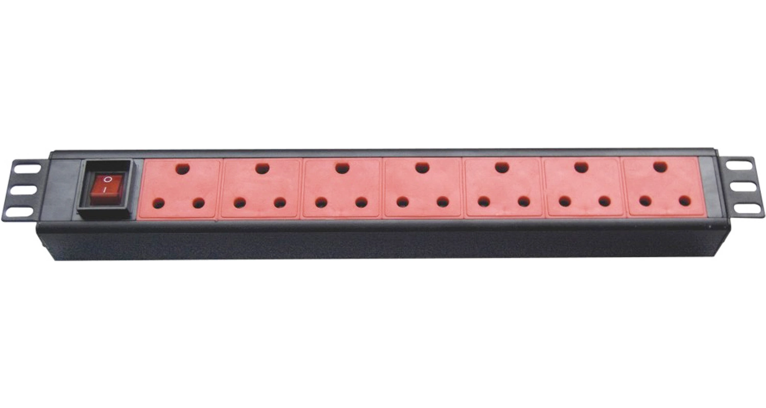 6/8 Way South Africa PDU Power Strip 16A Data Center Electric Socket