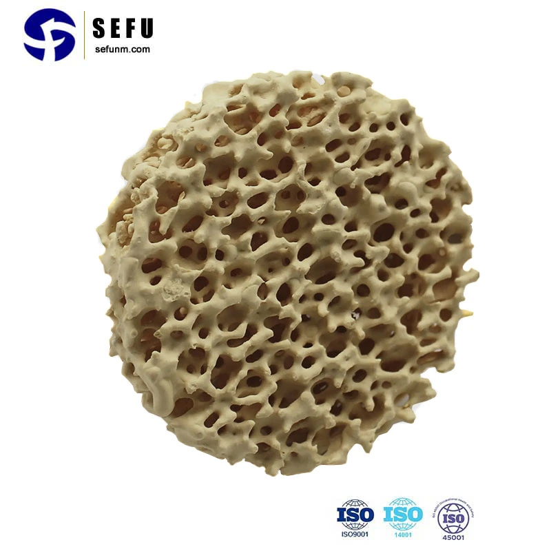 Porous Magnesia / MGO / Magnesium Oxide Molten Metal Ceramic Foam Filter