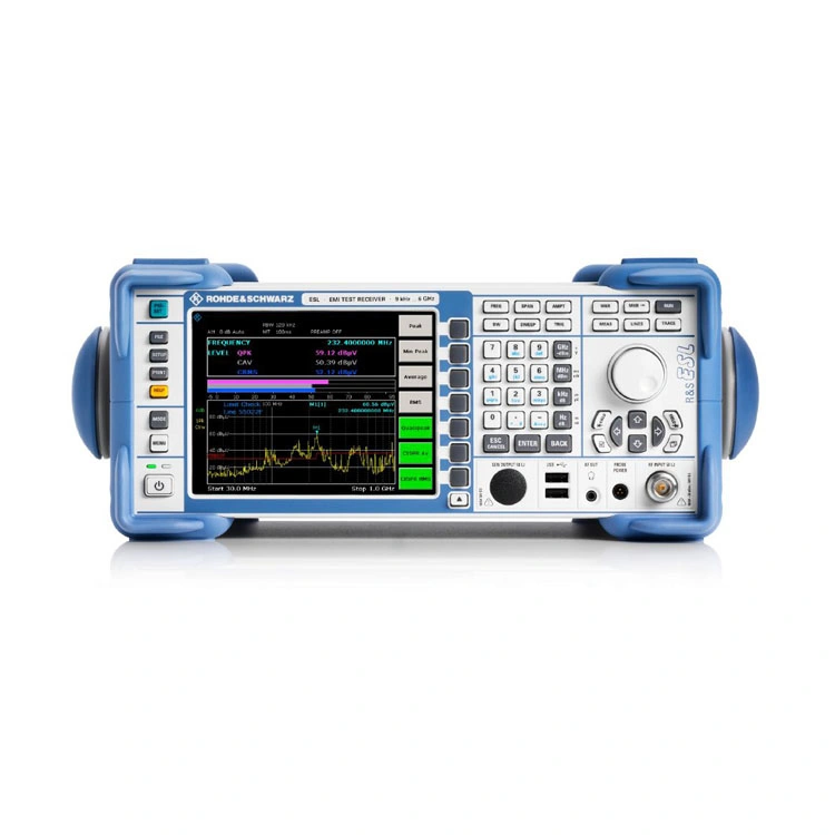 R&S ESL6 Measuring Receiver Test EMC Testing Equipment RF Spectral Analysis