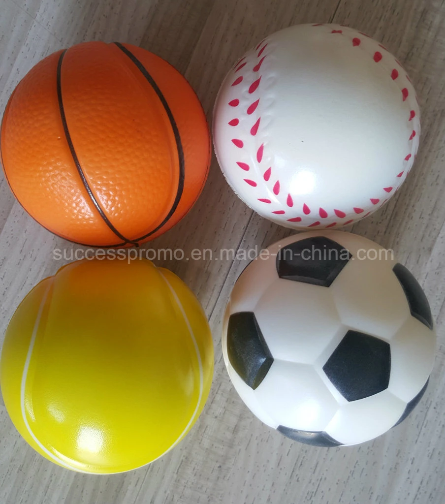 Design diversos espuma de PU Anti Stress Ball